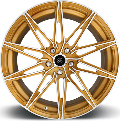 Maserati Tekerlekleri için Altın 1-PC 18 19 Inç Kalıp Alloy Özel Halılar