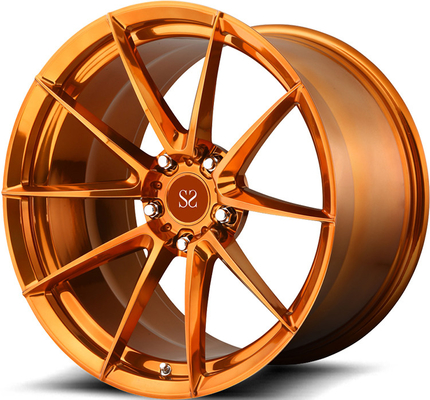 18 19 20 21 22 Inch Landrover Discovery Wheels Orange 1-Pc Kalıp Alüminyum Alaşım A6061 T6 Styling Custom Rimler