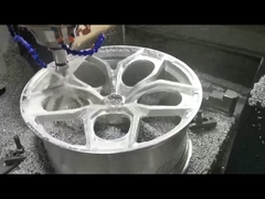 Dövme Tek Parça Monoblok 18X10.5 BMW Mercedes Porsche Araba Jantları için Saten Siyah Jantlar