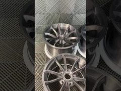 Fırçalı Gri 1-PC Kalıp Çemberler