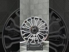 Porsche Replica 1-PC Dövme Jantlar Siyah Kesme Yüzü