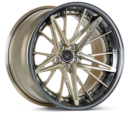 Auid RS6 Q5 Q7 için Multi Spoke 3 PC Dövme Tekerlekler 18 İnç Jantlar