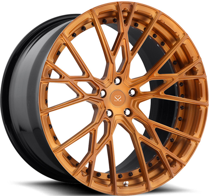 Matt Brown 2PC Dövme Jantlar Lexus LS 22x10 22x11.5 İçin Çok Konuşmacı