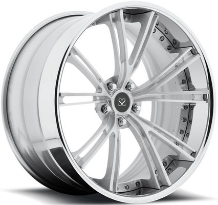 20x9 20x10.5 2 ADET Dövme Alüminyum Alaşım Jant Jantlar Özel Krom 5x120 Tesla Modeli