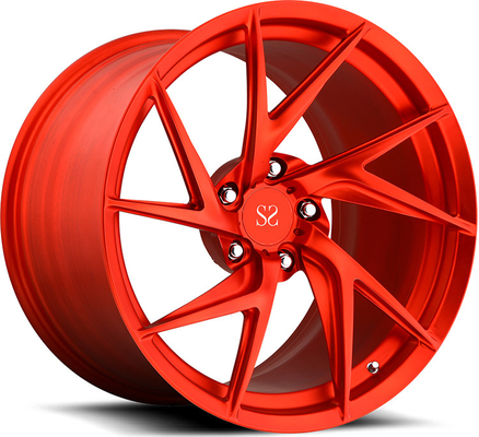 Porsche 911 Turbo Kademeli 19x10 ve 20x12 için Özelleştirilmiş Araba Alaşım Jantları