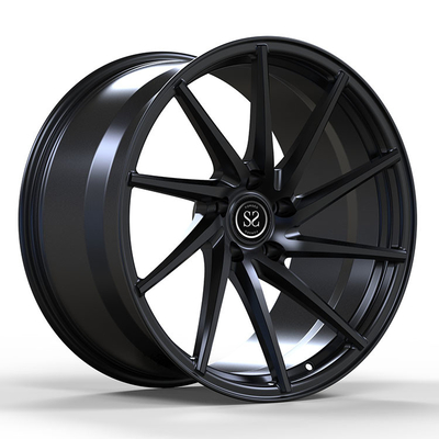 Parlak Siyah Özel 1 ADET Dövme Jantlar BMW M5 VI Kademeli 20X9.5 ve 20x10.5