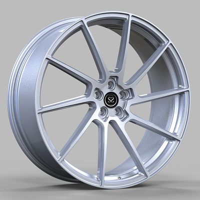 Özel Gümüş 1PC Dövme Alüminyum Alaşımlı Jantlar 19x8.5 18x8.5 SUBARU WRX VB için