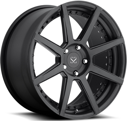 A6061 T6 1Pc Kalıp Alloy Tekerlekler 18 19 20 21 22 inç Siyah 5x112 5x120 E300L için C260L