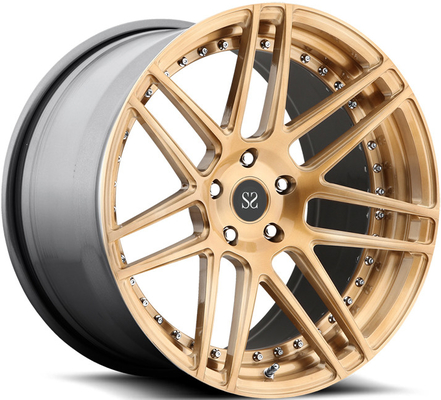 19 20 21 22 Inch 2PC Alloy Kalıcı Audi A6l Tekerlekleri için