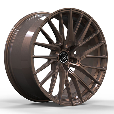 5x112 1 parça dövme tekerlekler özel saten bronz 19 20 21 22 23 inç BMW G07 X7