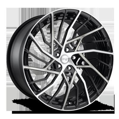 18 inç Siyah 1pc Araba Kalıp Çarklar Alloy Tekerlekler 5x120 Bmw X5 için