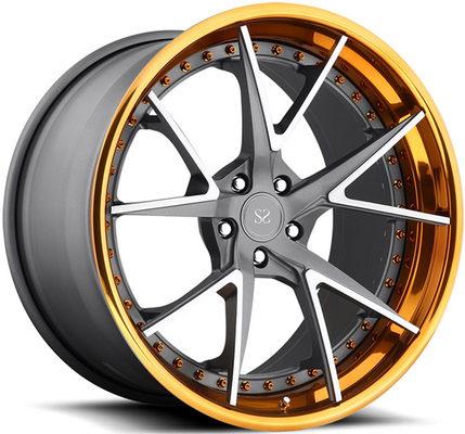 Cayman Rims 18 19 20 21 22 Inch 3 PC Kalıp Alloy Özel Tekerlekler