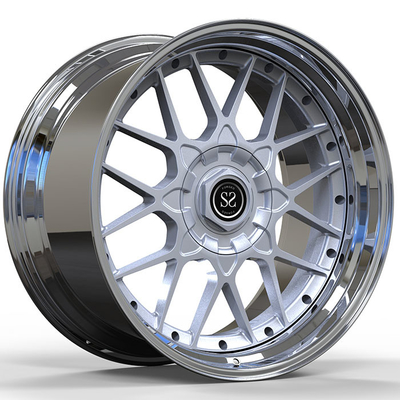 BMW M3 2016 Yılı Özel Kalıplı 2 PC Halı 20x9.5 ve 20x11 cilalı dudak + Gümüş Disk