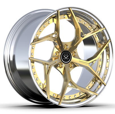 S Sınıfı E63s W213 21x9.5 ve 21x11 Özel Altın cilalı 2 PC Rimleri