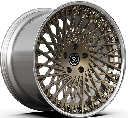 Renge-Rover Discovery 5 için 20x8.5 2-PC özel dövme tekerlekleri