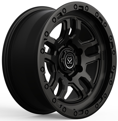 Toyota Tundra XK70 20x9.0 6-139.7 Matt Siyah Özel 1-PC Kenarları