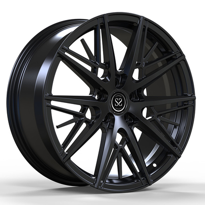 5x120 20x8.5/10J Saten Siyah BMW M760i için 1-PC Yumrukları