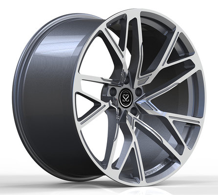 BMW 730D 21x9.0 ve 21x10.5 1-PC dövme tekerlekleri özel silah metal işlenmiş teller