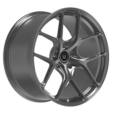 20x9.0 ET19/5x112/66.6 Özel 1 Parça Jantlar CLS AMG İçin Gun Metal Gri