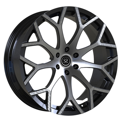 20x9.0 Yabancı Tekerlekler Toyota Land Cruiser 200 için Özel Matt fırçalı yüz