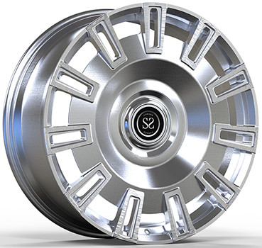 24 x 10.5 ve 11 Özel 1 Parça Kalıp Tekerlekler Rolls Royce Cullinan için fırçalı yüz