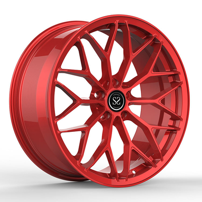 Kırmızı 1 Parça Hatay Tekerlekleri Özel 21x9.5 ve 22x12 Ferrari FF için