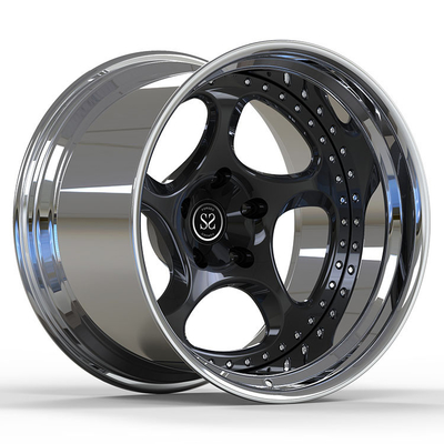 Porsche 997 5x130 Big Lip 5x130 19 İnç Jantlar Cila 2 PC Dövme Sendelenmiş