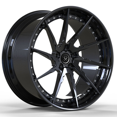 Lamborghini Custom 20 Inch 2 Parça Büyük Dudak Kalıp Tekerlek Halı 5x120