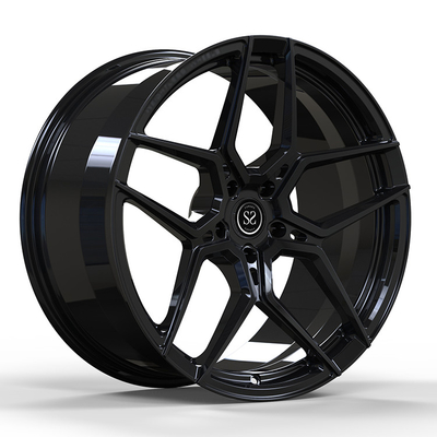 21x9.0 21x10 5x120 Tesla Model X için Gloss Siyah