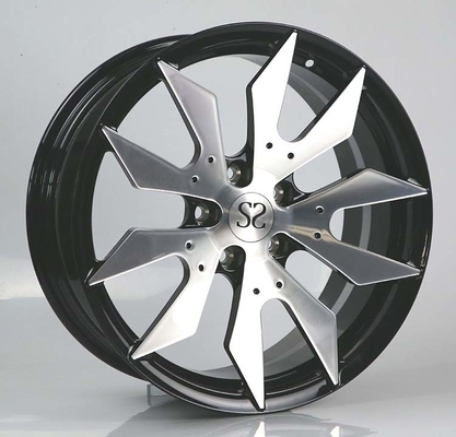20x9.0ET25/20x10.5ET45/5x112/66.6 Siyah İşlenmiş Yüz 1pc Bmw G30 M550d 2025 için dövme tekerlekleri