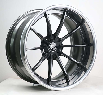 19x9.5ET15/19x11ET20/5x120/72.6 BMW E46 M3 için 3 parça dövme tekerlekleri