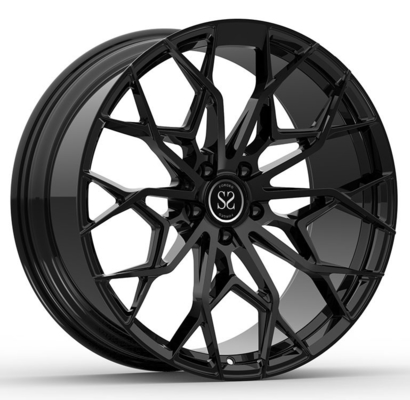 20x10.5 ET14/20x11 ET12/5x112/66.5 Satin Siyah 1 Parça BMW M3 2023 için dövme tekerlekleri