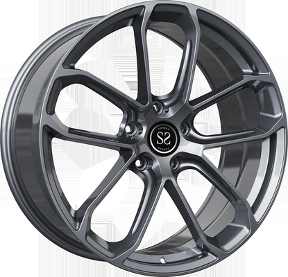 Porsche Cayenne için 20x10 Gri 1 Parça Dövme Alüminyum Alaşımlı Jantlar