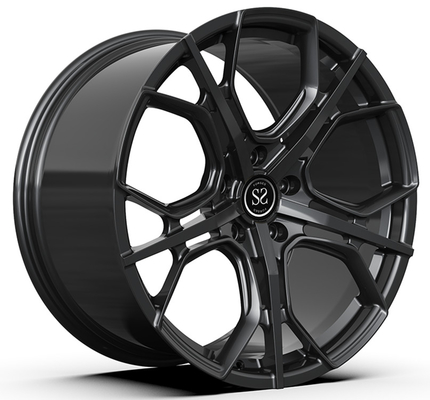 21x9.0 ve 21x10 Saten Siyah Saten Siyah Dövme Jantlar Benz CLS için