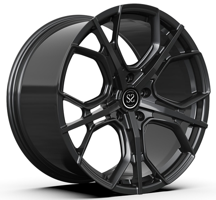 21x9 ET23/21x10.5ET38/5x112/66.6 2018 BMW G31 520D Touring için parlak siyah dövme tekerlekleri