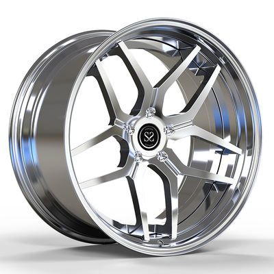 BMW M3 G80 Krom 2 Parça Dövme Jantlar 21x10.5 ve 21x11.5