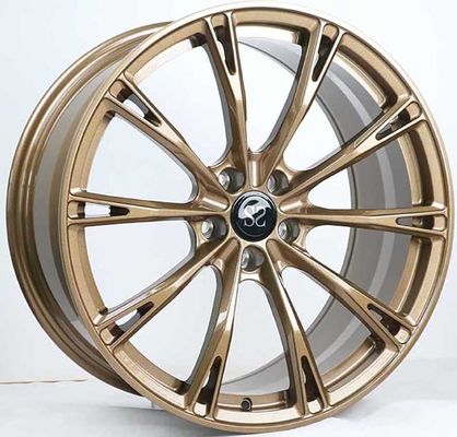 20x9.0/ET32/21/5x112/66.6 Parlak Bronz Özel 1 Parça Audi allroad C7 Jantları