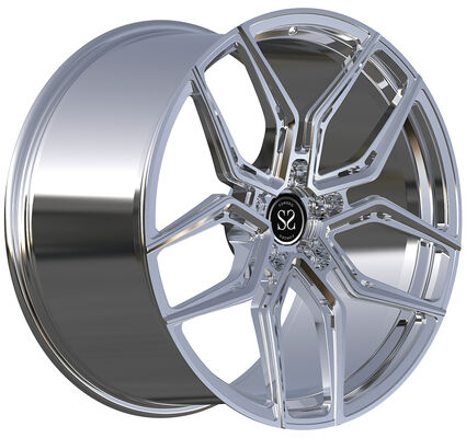 2020 Audi R8 için Chrome Forged 1-PC Rim 20x8.5 ve 20x11