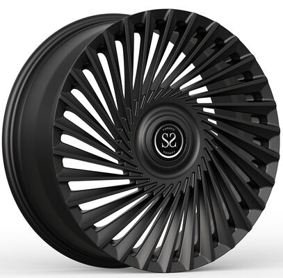 G sınıfı 6.3 amg 2020 için 22x10.5J Yüzer Kapak Saten Siyah 1 Parça Dövme Jantlar