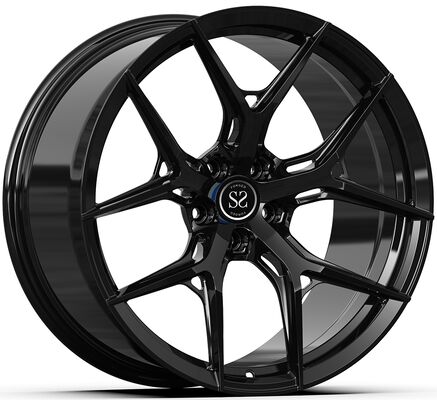 Mercedes GTS Düzenleme Tarzı Parlak Siyah 1-PC Kalıp Kenar 18 ~ 23 inç