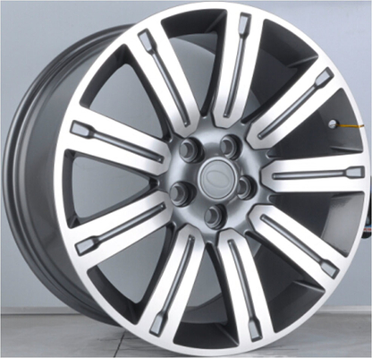 Range Rover V6 / 20inch Gun Metal İçin İşlenmiş Alaşımlı Metaller 1-PC Dövme Alaşımlı Jantlar