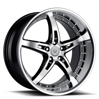 2 parçalı dövme jantlar 22 inç derin dudak 4*4 6x139.7 Land Cruiser Prado Big Lip için