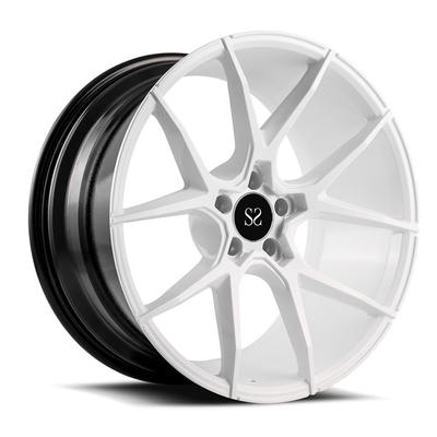 21 İnç Hiper Gümüş 1-PC Porsche 911 5x130 Monoblok İçin Dövme Araba Alaşımlı Jantlar