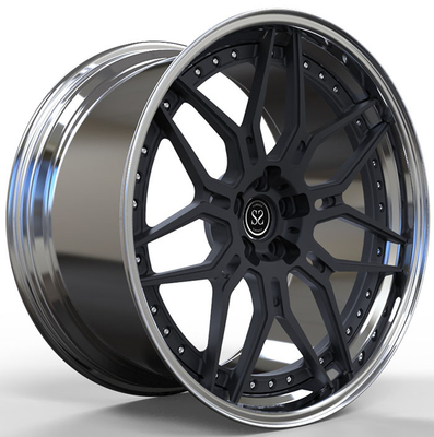 Alüminyum 21 İnç Audi Rs6 İki Parçalı Dövme Jant 139.7mm Pcd