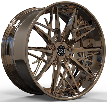 Sputtering Lehçe 20 X 12 Audi RS6 için 2 Adet Dövme Tekerlekler