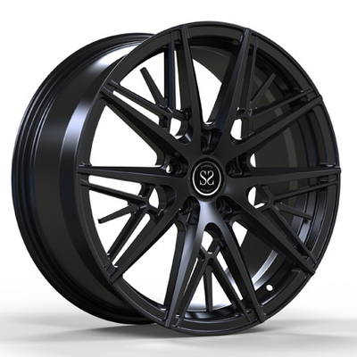 M5 M6 için Saten Siyah 21 İnç 5x120 5x112 Derin Dish Alaşımlı Jantlar