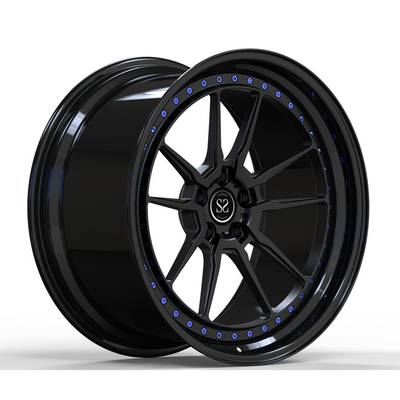 Mercedes Benz S63 Audi Rs6 Bmw M6 Araba Jantları için özel 5x112 5x120 5x130 19 İnç Dövme Jantlar