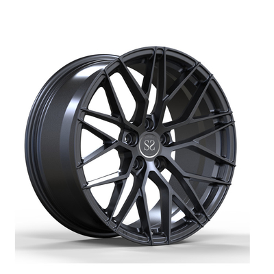 M5 M6 için 21 İnç Monoblok Tabanca Metal 5x120 Derin İçbükey Tekerlekler