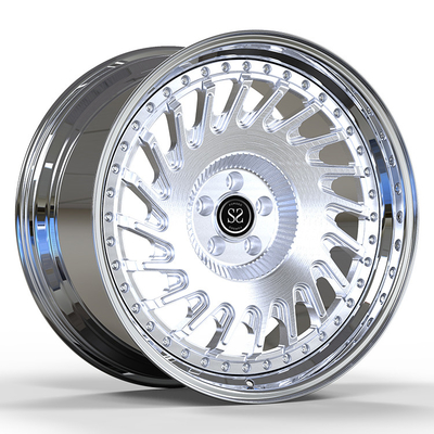 Ferrari Custom 20 İnç Cila 5 X 114,3 2 Parça Dövme Jant Cilalı