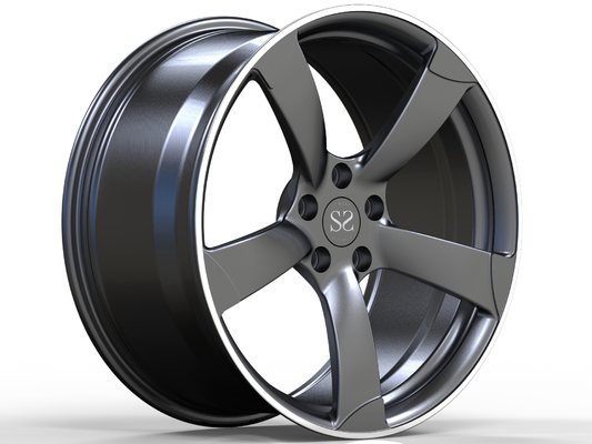 Gun Metal Audi S5 Alüminyum Alaşımlı 1 Parça Dövme Jantlar